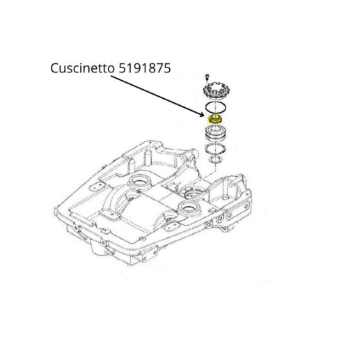 Cuscinetto Sferico CNH 5191875 - immagine 2